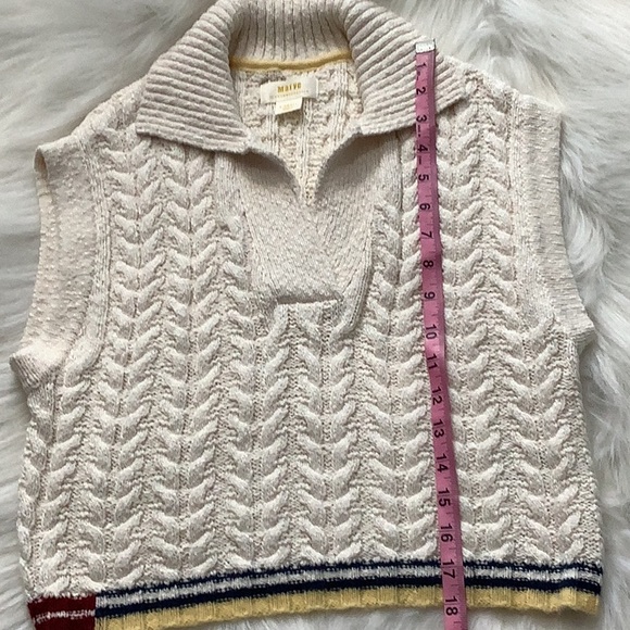 ANTHROPOLOGIE MAEVE Cable Knit Vest - Picture 12 of 14